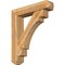 Ekena Millwork Merced Craftsman Rough Sawn Bracket w/ Offset Brace, Western Red Cedar, 8"W x 38"D x 44"H BKT0806X38X44MRC04RWR - alternate 1